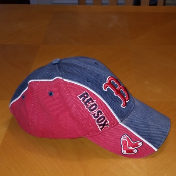 Accessories Vintage Boston Red Sox Velcro Strap Hat Poshmark